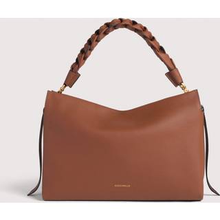 Coccinelle Boheme Grana Double Hobo bag cognac