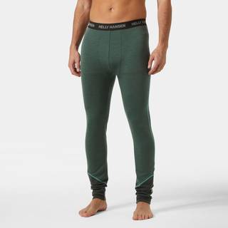 Helly Hansen Lifa Merino Midweight Pant, herre, mørkegrøn