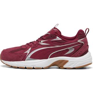 PUMA Milenio Tech Sneakers Unisex, Shoes, Regal Red/Silver/Ruby Shimmer, 37