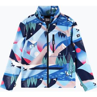 Reima Lisisti Blød Jersey-sweater Med Fuld Lynlås Blue Ocean  122 cm    122 cm  mand