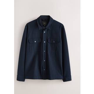 Next Jersey Twill Popper Shacket - medium