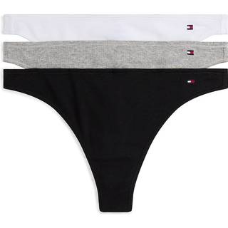 3-Pack Metallic Thread Thongs