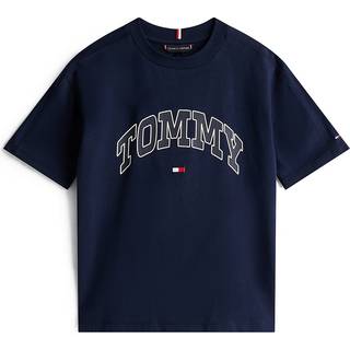 Tommy Hilfiger Tommy Hilfiger Varsity Logo T-shirt med rund hals