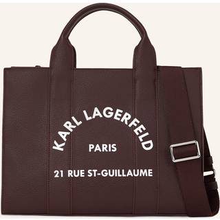 Karl Lagerfeld K/Rue St Guillaume Medium Håndtaske mørkebrun