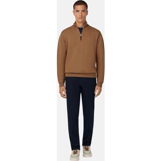 BOGGI MILANO Herren Pullover braun unifarben