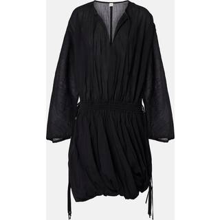 Toteme Cotton minidress - black - XXS