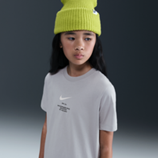 Nike Sportswear-T-shirt til større børn (drenge) - grå