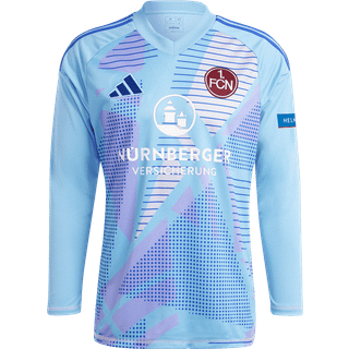 Langærmet trøje adidas 1.FC Nürnberg TW-t 2024/2025 blue 5fcnin0410 Størrelse 3XL