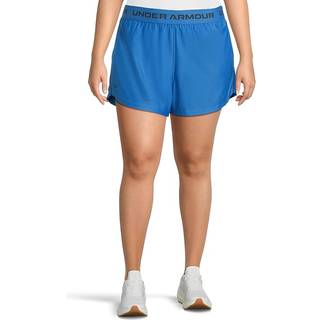 Under Armour Tech™ Play Up Women's 3" Shorts Blue Atlantis / Washed Navy 2X