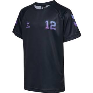 Trøje Hummel Shimmer S/S T-Shirt Kids 228564-3069 Størrelse 116