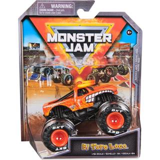 Monster Jam 2025 Officiel 1:64 Diecast Truck Series 40 Crazy Creatures El Toro Loco