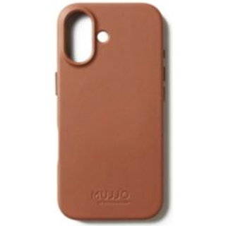 iPhone 17 Mujjo Leather Cover - MagSafe Kompatibel - Tan