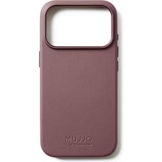 iPhone 17 Pro Mujjo Leather Cover - MagSafe Kompatibel - Bronze Red