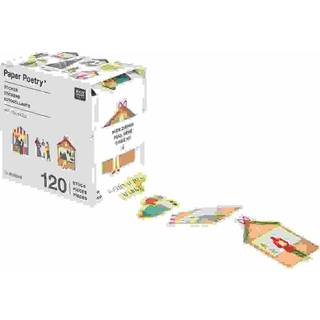 Rico Design Paper Poetry Mini-Sticker Weihnachtsmarkt auf der Rolle
