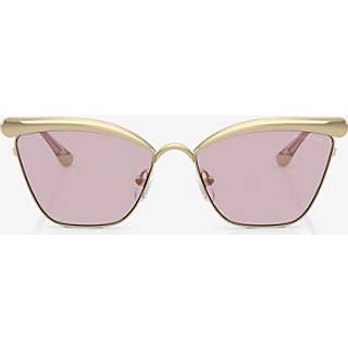Michael Kors Kvinde MK1174 SCOTTSDALE 101469 Solbriller Metal Guld Violet Cat Eye Normal
