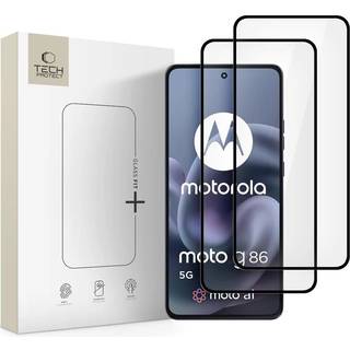 Motorola Moto G86/G86 Power Tech-Protect Glass Fit+ Skærmbeskyttelse Hærdet Glas - 2 stk. - Sort