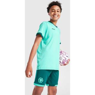 SUDU Wolverhampton Wanderers FC 2025/26 Away Shorts JNR, Grøn - XXS