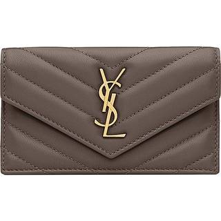 Cassandre Fragments Brown Card Holder - TU