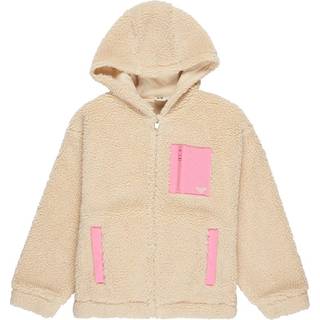 Roxy Kid's Perfect Cloud Fleecejakke Børn størrelse 4 Years - XXS farve beige