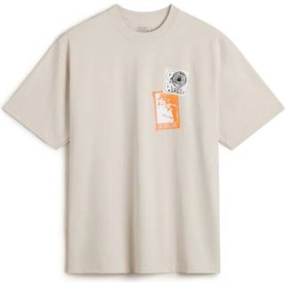 Vans - Punk Patch T-Shirt, Man, Beige, Size: XXL - Beige - XXL