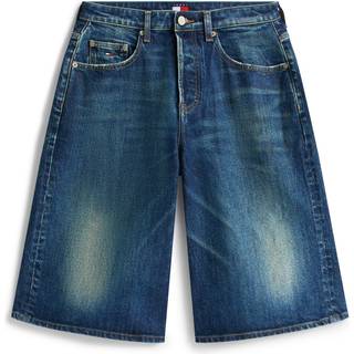 Loose Wide Leg Denim Shorts