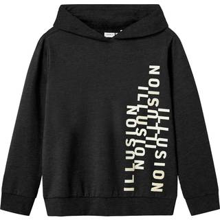 NAME IT Sweatshirt Hoodie Olaf Black