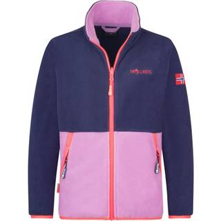 Trollkids Kid's Storfjord Jacket Fleecejakke Børn størrelse 104 farve blå
