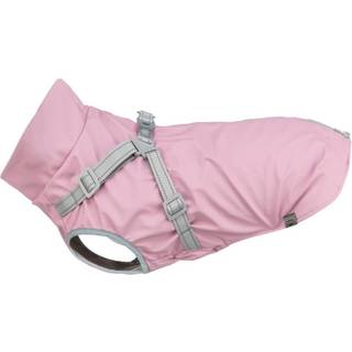 Trixie Pontis Pink Regndækken med sele 2XS-M