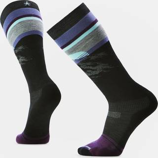 Smartwool Snowboard Targeted Cushion Mountain Sunrise Socks Skisokker størrelse XL farve sort