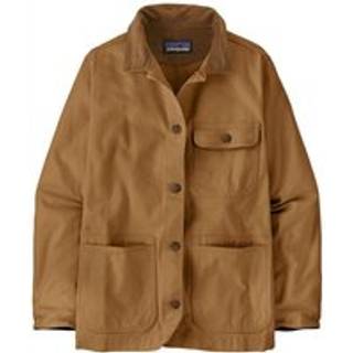 Patagonia Women's Point Reyes Canvas Coat Fritidsjakke Damer størrelse XS farve brun