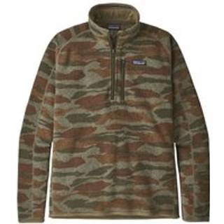 Patagonia Better Sweater 1/4 Zip Fleecesweatere Herrer størrelse XXL farve brun