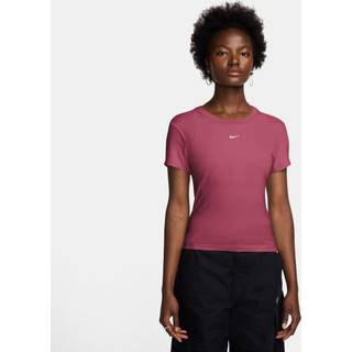 Maskinstrikket Nike Chill-T-shirt til kvinder - lilla - M (EU 40-42)