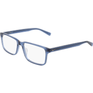 Nike Unisex NIKE 1001 425 Optiske stel Acetat Blå Firkantet Normal