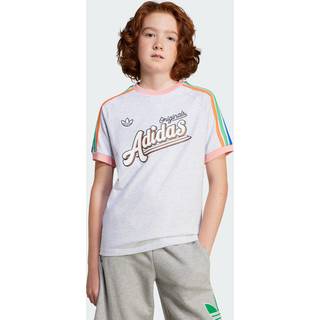 3-Stripes T-Shirt - Light Grey Heather - 152