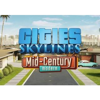 Cities: Skylines - Content Creator Pack: Mid-Century Modern (DLC) (PC) Steam Key - GLOBAL