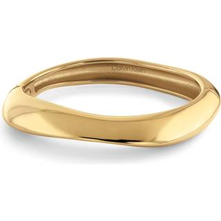Sculpted Bangle Bracelet - Gold - One Size