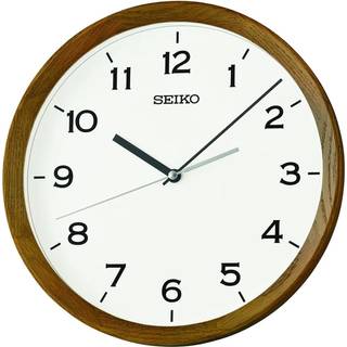 Seiko QXA853B Wanduhr Classic Eiche Braun