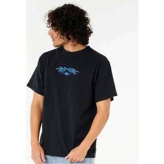 Rip Curl Raw Energy Gnarly T-shirt - XL - black