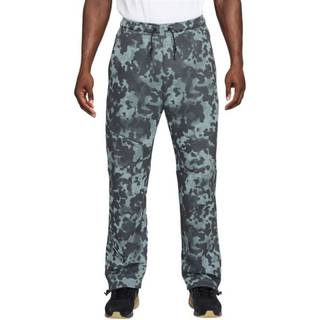 Nike Tech-camobukser i fleece med åben kant til mænd - grøn - XL