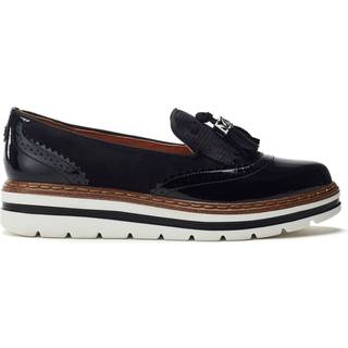 Moda in Pelle Moda in Pelle Black Lace-Up Brogue Detail Comfort Shoes - EU 39 (UK 6)