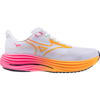 Mizuno Wave Rider 29 Neutral Running Shoe - White, Orange, Size 13 - white