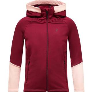 Peak Performance Junior's Rider Essentials Zip Jacket Vertical Zenith/peach Fuzz/, 170