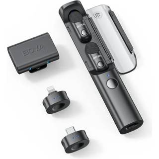 BOYA Transformable Microphone Magic 02, 3.5mm, Lightning &amp; USB-C
