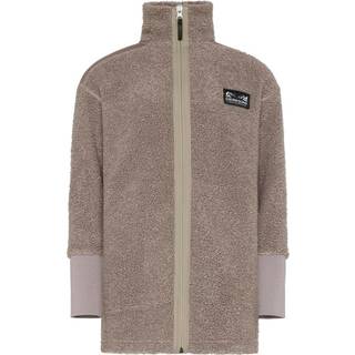 Didriksons Kid's Ampere Full-Zip Long Fleecejakke Børn størrelse 170 farve brun