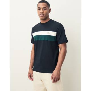 Lacoste Colour Block T Shirt Black