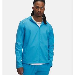 Under Armour Launch Men's Hooded Jacket Ether Blue / Downpour Gray / Reflective L
