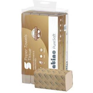 Satino PureSoft håndklædeark 2lags 24x32cm 3000ark