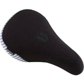 Federal Logo Mid Pivotal BMX Sadel (Black With Pinstripe)