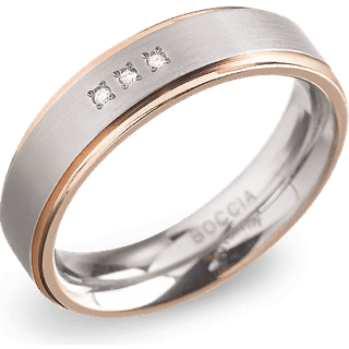 Boccia 0134-02 Damen-Ring Titan