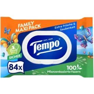 Tempo fugtige toiletservietter Family Maxi Pack
